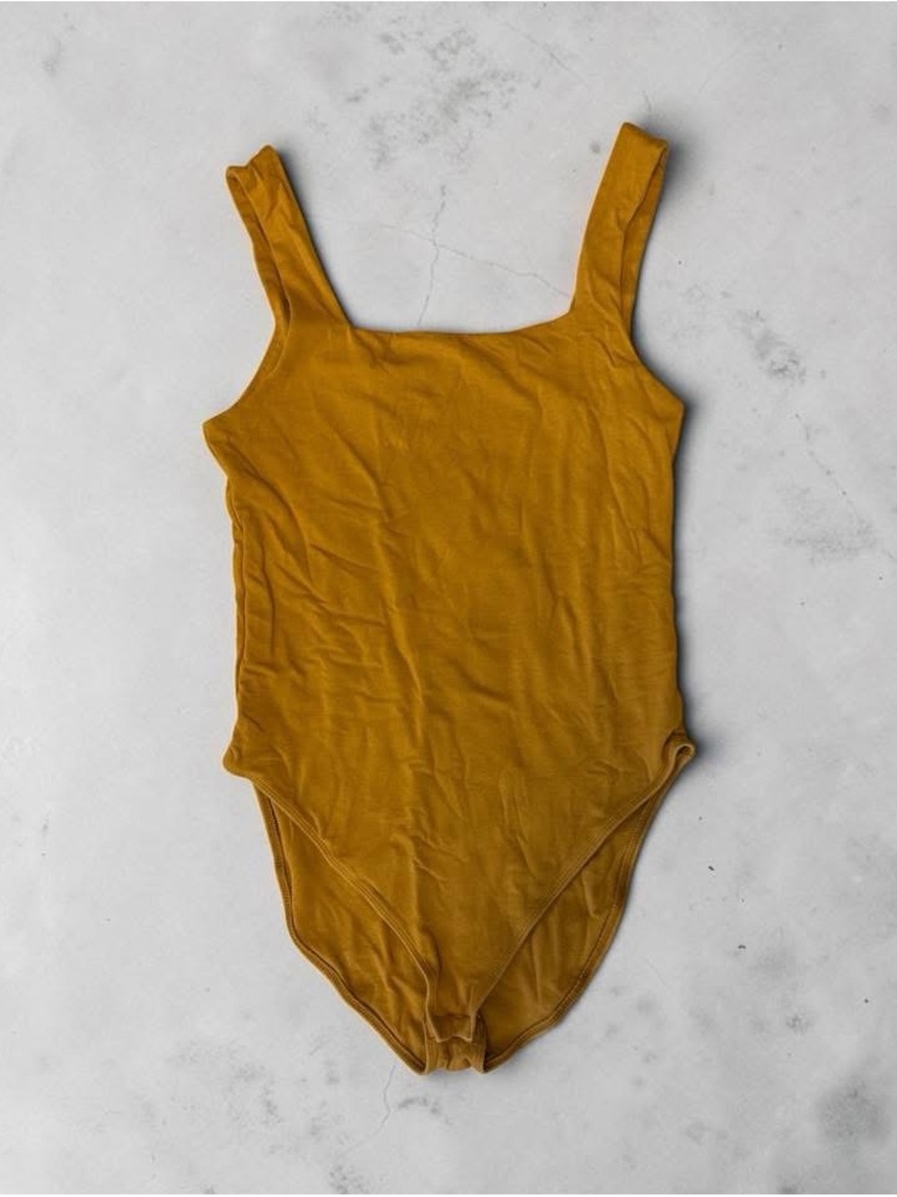 Old Navy Bodysuit Mustard Yellow
